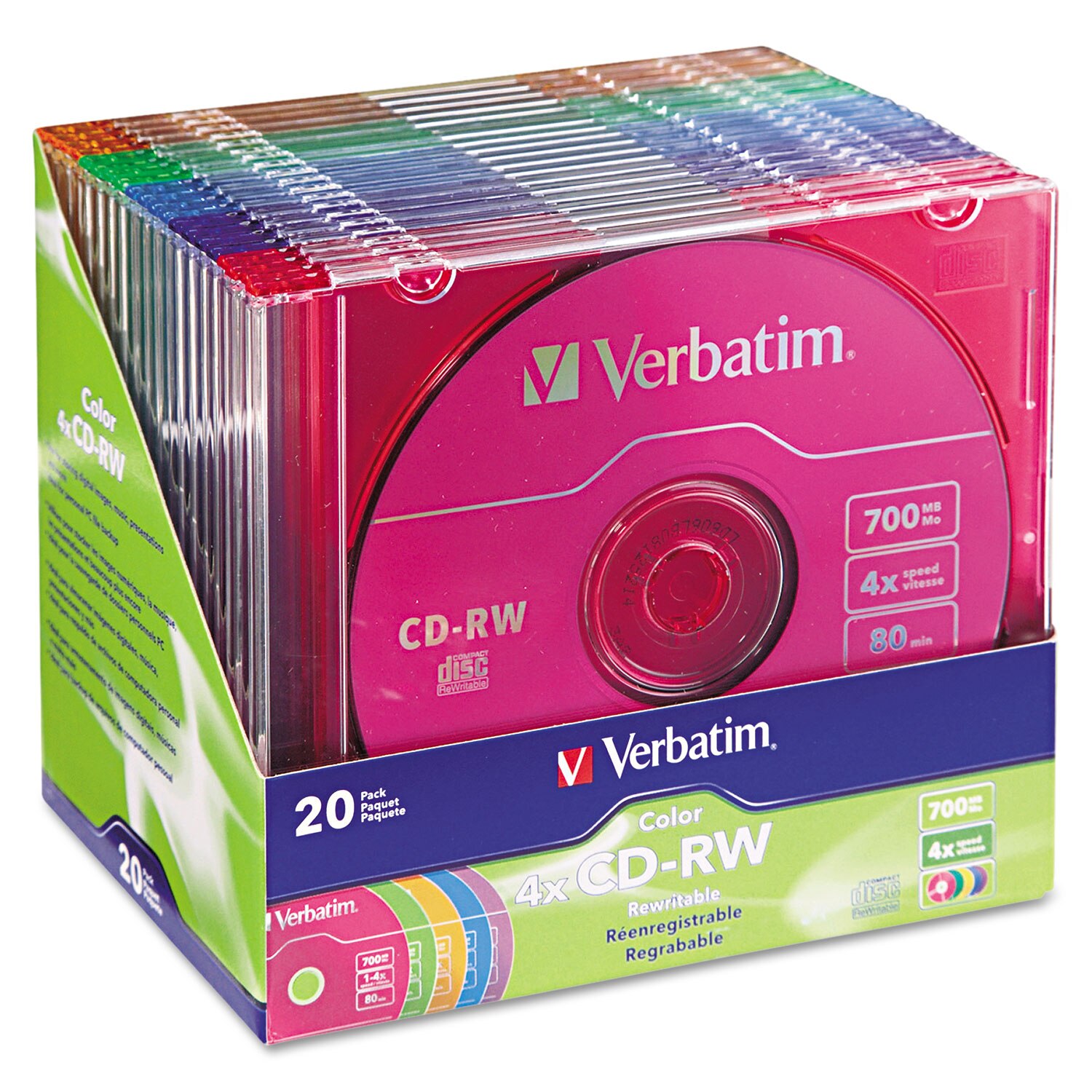 Verbatim® Cd Rw High Speed Rewritable Disc