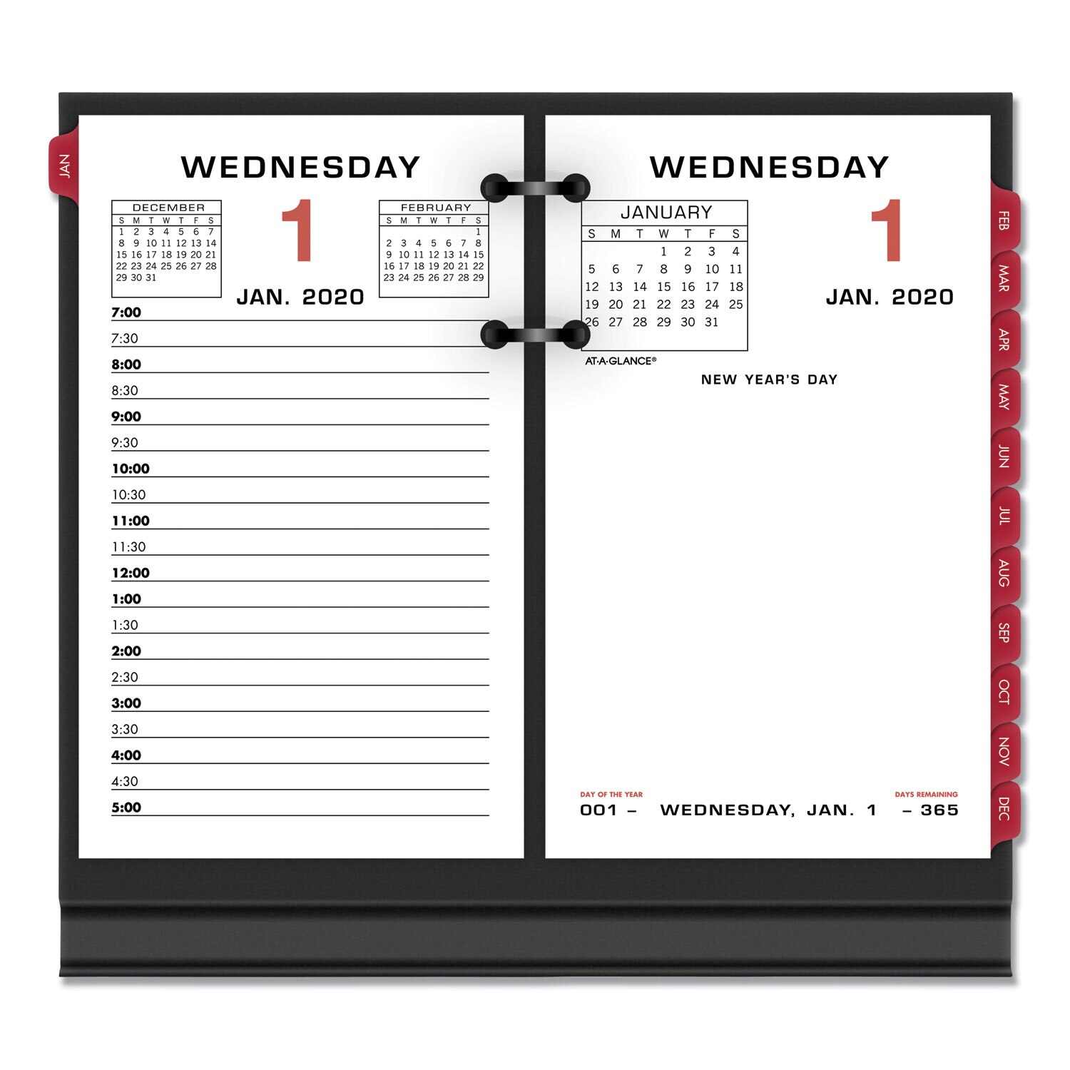 AT-A-GLANCE® QuickNotes® Desk Calendar Refill