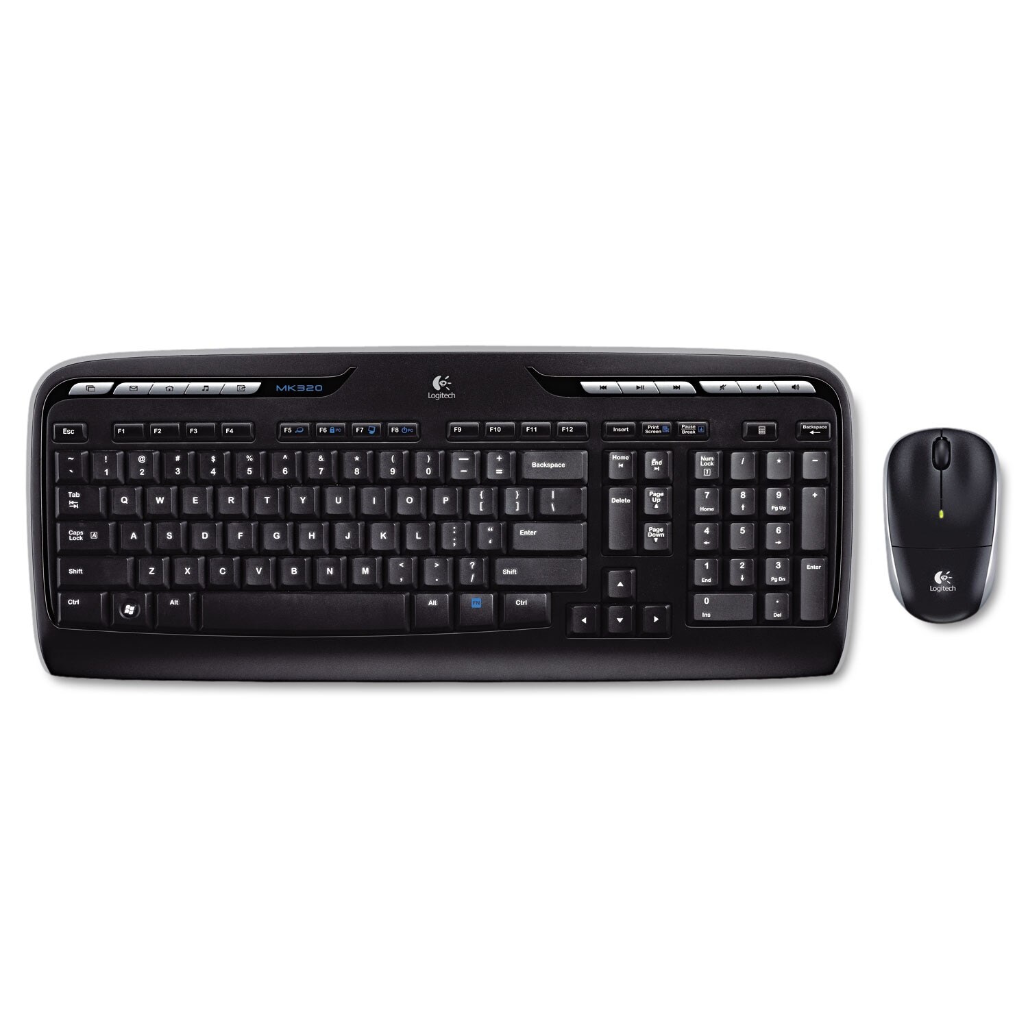 Logitech® MK320 Wireless Keyboard + Mouse Combo